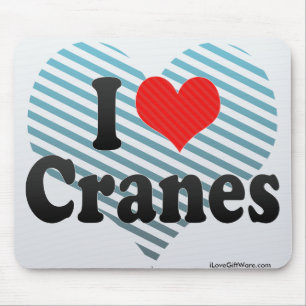 Mousepad Eu amo guindastes