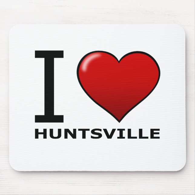 MOUSEPAD EU AMO HUNTSVILLE, AL - ALABAMA (Frente)