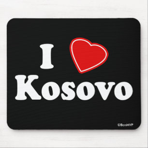 Mousepad Eu amo Kosovo