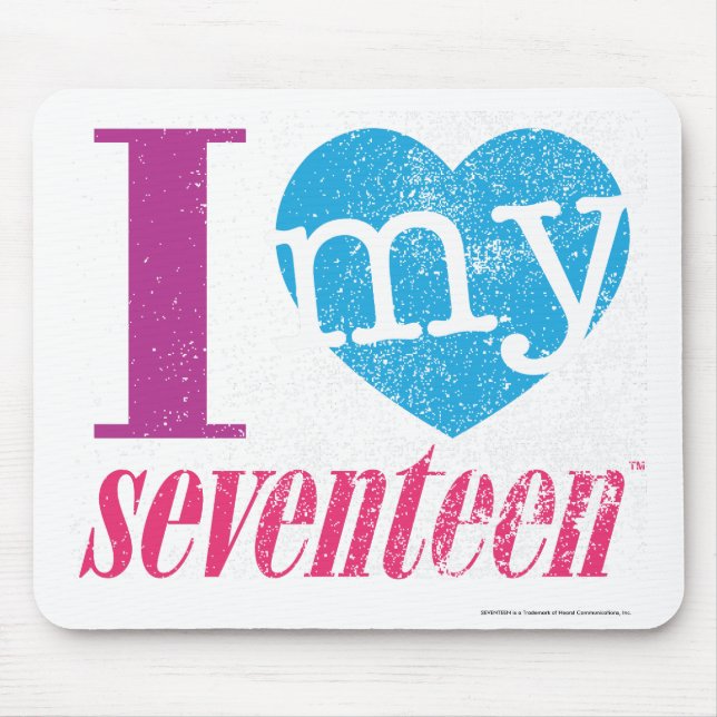 Mousepad Eu amo meu Aqua 17 (Frente)
