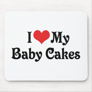 Mousepad Eu Amo Meu Baby Cakes
