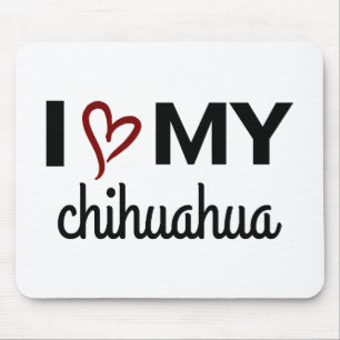 Mousepad Eu Amo Meu Chihuahua