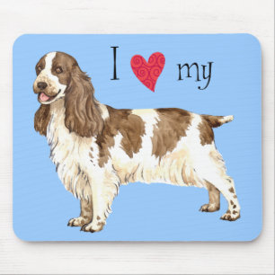 Mousepad Eu amo meu coqueiro inglês