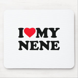 Mousepad Eu Amo Meu Coração Nene Avó Família 