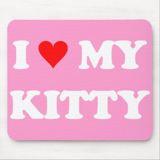 Mousepad Eu Amo Meu Gatinho