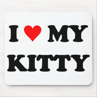 Mousepad Eu Amo Meu Gatinho