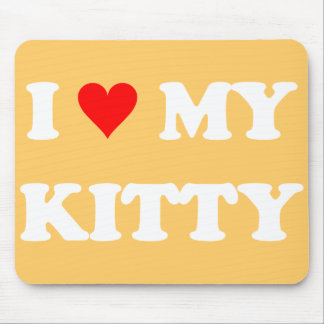 Mousepad Eu Amo Meu Gatinho