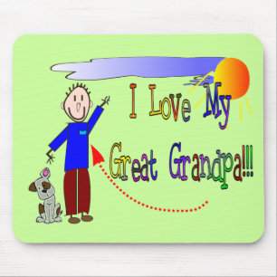 Mousepad Eu amo meu grande vovô