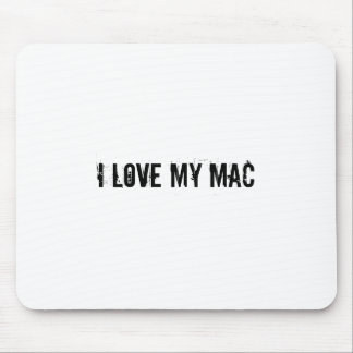 Mousepad Eu amo meu Mac-Mousepad