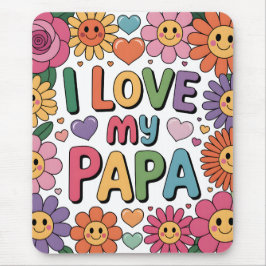 Mousepad Eu amo meu papai