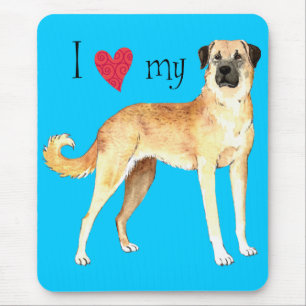 Mousepad Eu amo meu pastor anatólogo