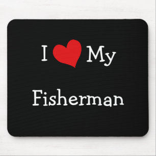 Mousepad Eu amo meu pescador