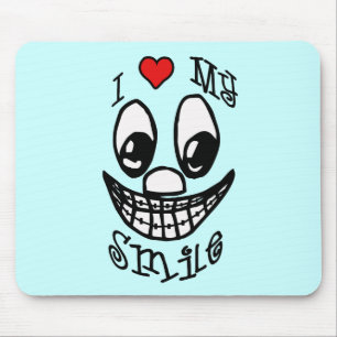 Mousepad Eu Amo Meu Sorriso