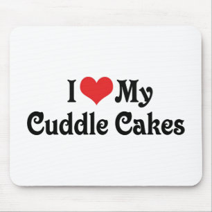 Mousepad Eu Amo Meus Cuddle Cakes