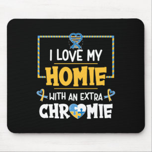 Mousepad Eu Amo Minha Casa Com Um Autismo De Chromie Extra
