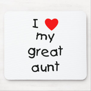 Mousepad Eu amo minha grande tia