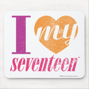 Mousepad Eu amo minha laranja 17