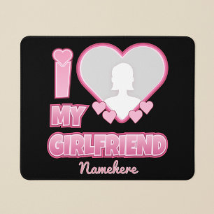 Mousepad Eu Amo Minha Namorada Personalizado – Adicionar Fo