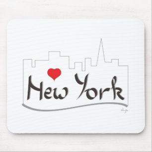 Mousepad Eu amo Nova York, Nova York