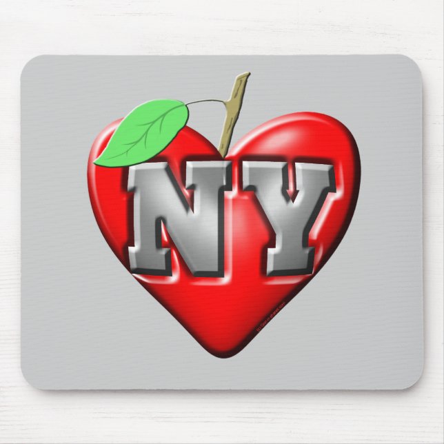 Mousepad Eu amo NY (Frente)