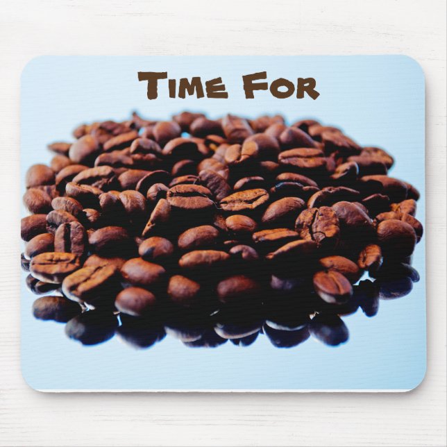 Mousepad Eu amo o aroma do café (Frente)