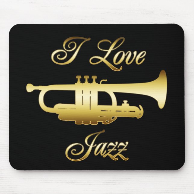 MOUSEPAD EU AMO O JAZZ (Frente)