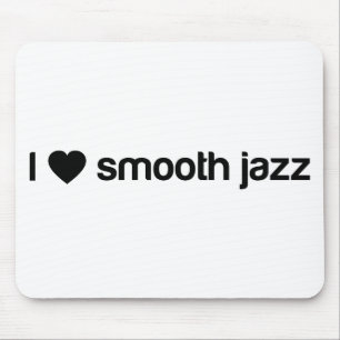 Mousepad Eu amo o jazz liso
