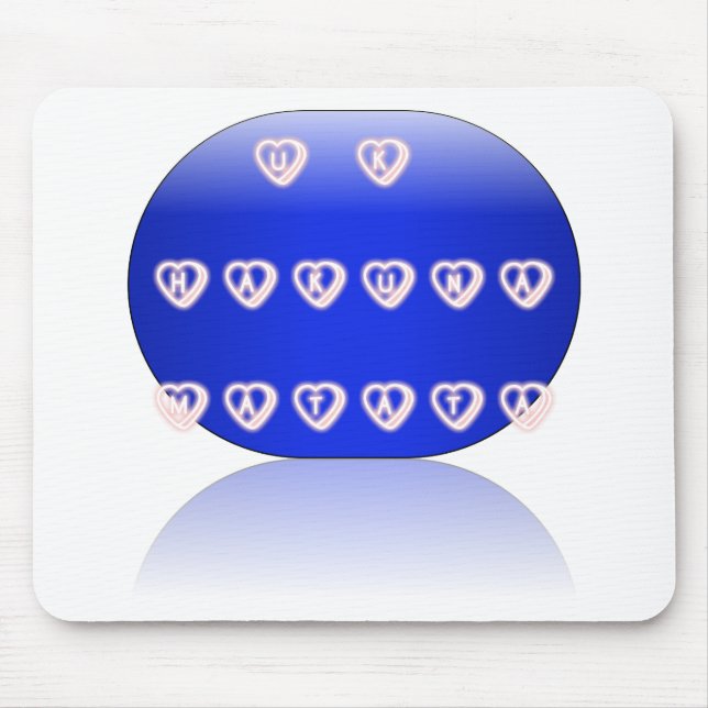 Mousepad Eu amo o Reino Unido (Frente)