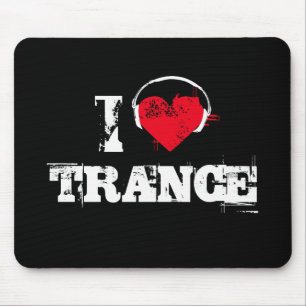 Mousepad Eu amo o trance