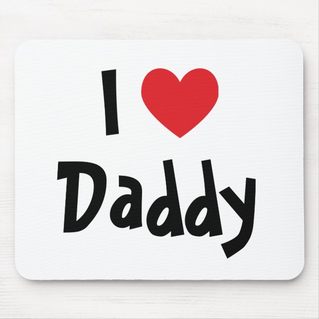 Mousepad Eu Amo Papai (Frente)