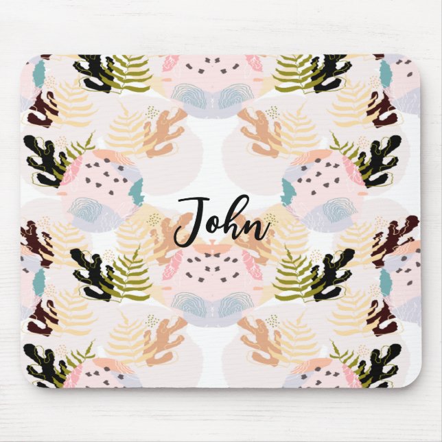 Mousepad Eu Amo Plantas (Frente)