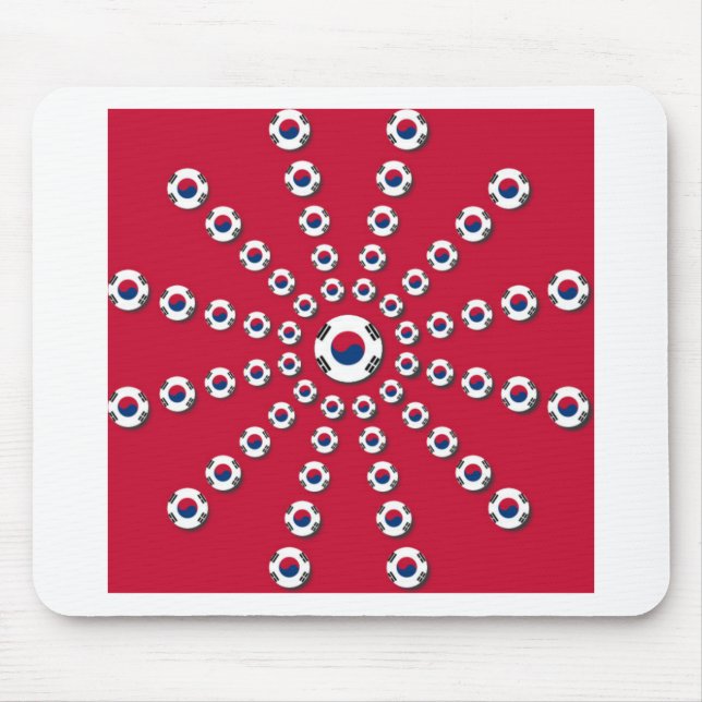 Mousepad Eu amo Red (Frente)