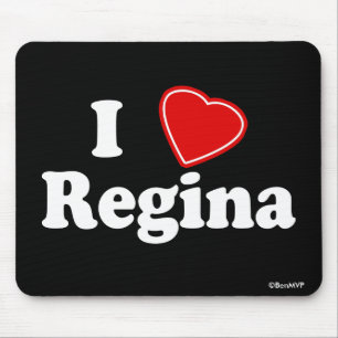 Mousepad Eu amo Regina