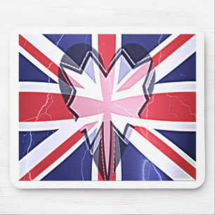Mousepad Eu Amo Reino Unido