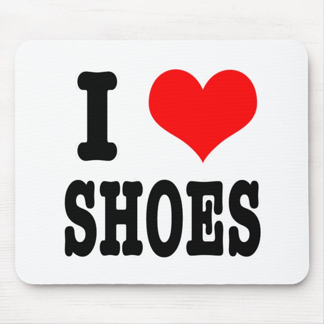 Mousepad EU AMO sapatos (Frente)