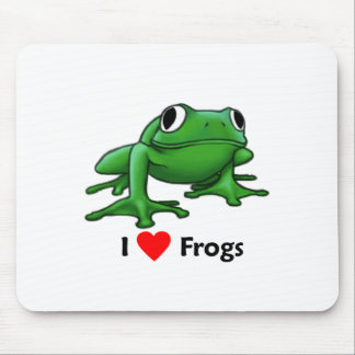 Mousepad Eu amo sapos