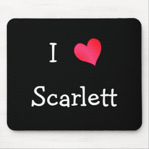 Mousepad Eu amo Scarlett