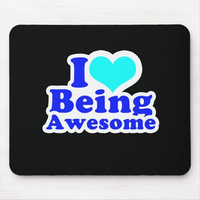 Mousepad EU AMO SER (2) t-shirt IMPRESSIONANTE (Frente)