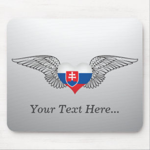 Mousepad Eu amo Slovakia - asas
