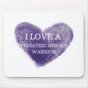 Mousepad Eu amo um tapete do rato pediatra do guerreiro do