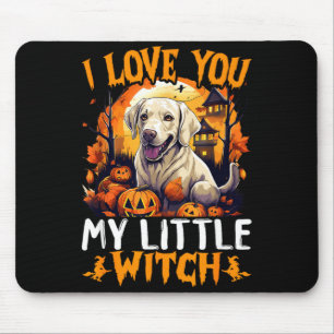 Mousepad Eu amo você minha pequena bruxa 