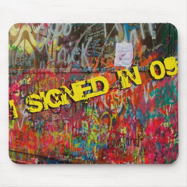 Mousepad Eu assinei em 09 (Frente)