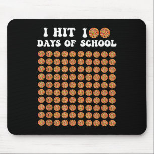 Mousepad Eu Atingi 100 Dias De Pizza Escolar 100º Dia Da Es