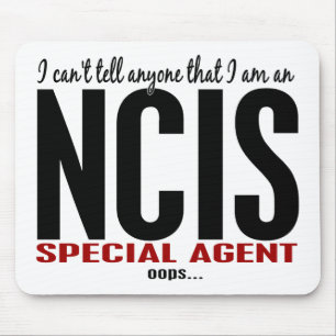 Mousepad Eu chanfro digo a qualquer um o agente de NCIS