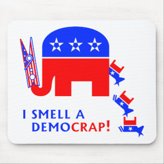 Mousepad Eu cheiro um Democrap