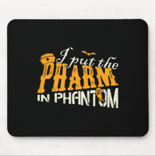 Mousepad Eu Coloquei O Fardo No Dia de as Bruxas engraçado