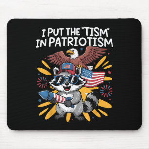 Mousepad Eu Coloquei O Tismo Na Águia Atlética Patriotismo