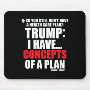 Mousepad Eu... Conceitos Do Plano De Votação Trump 2024