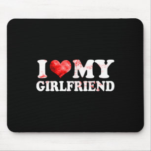 Mousepad Eu Corto Meu Casal De Namorados De Amor Para Bo