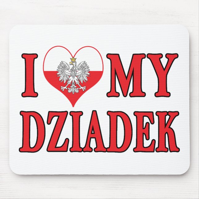 Mousepad Eu Corto Meu Dziadek (Frente)